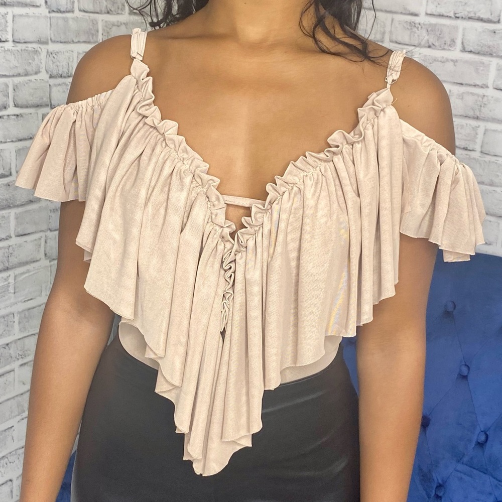Ruffle bodysuit